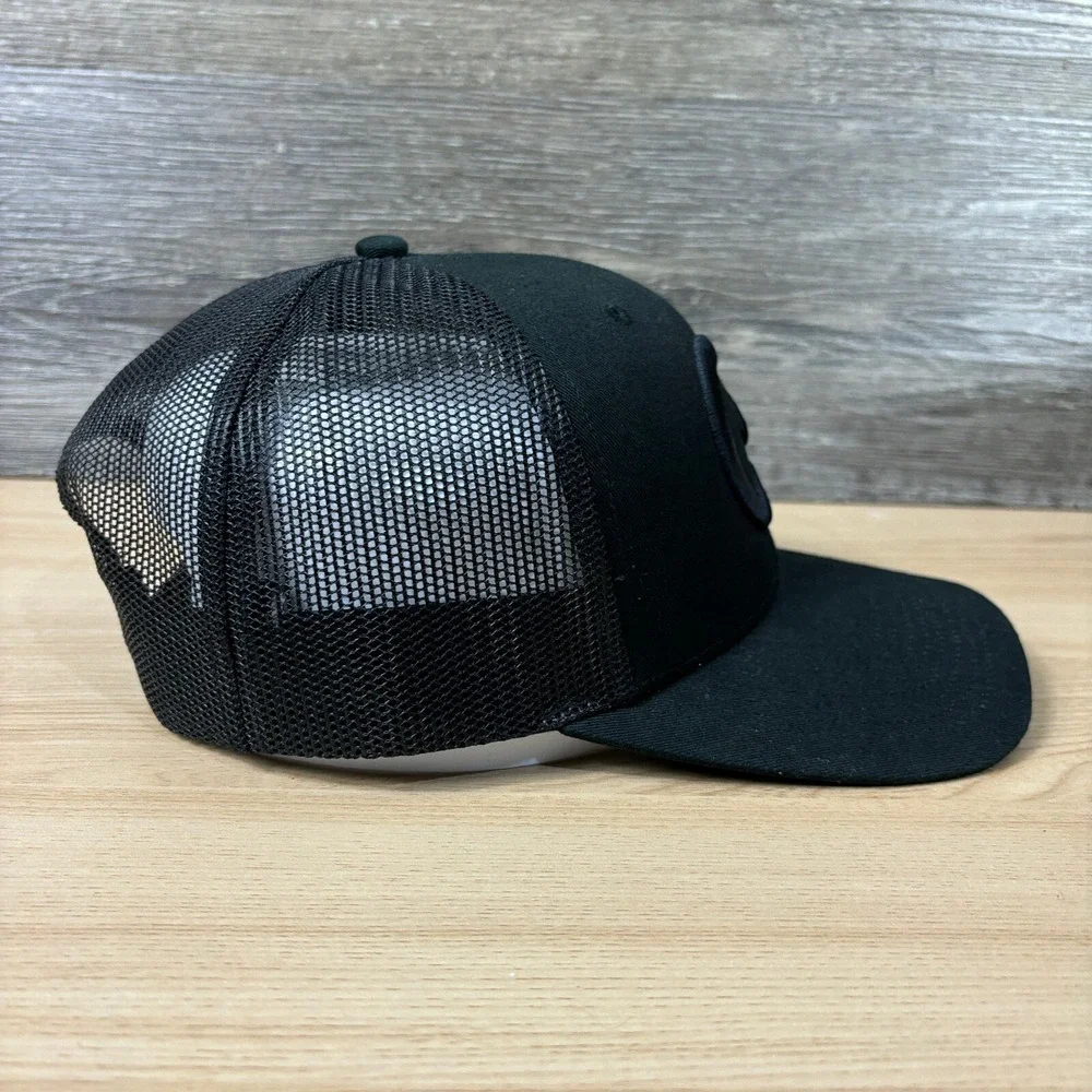 C Hat Cap Snapback Black One‎ Size Adjustable